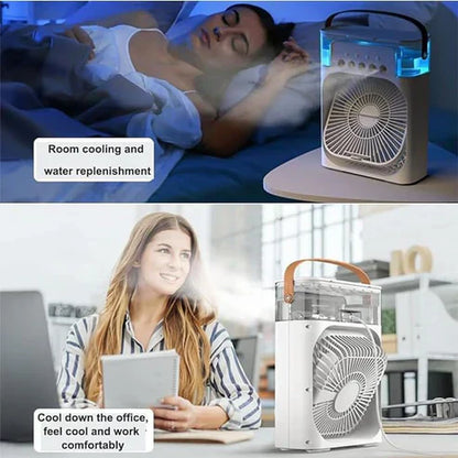 Portable Air Conditioners 700ml Cooler 3 Speeds